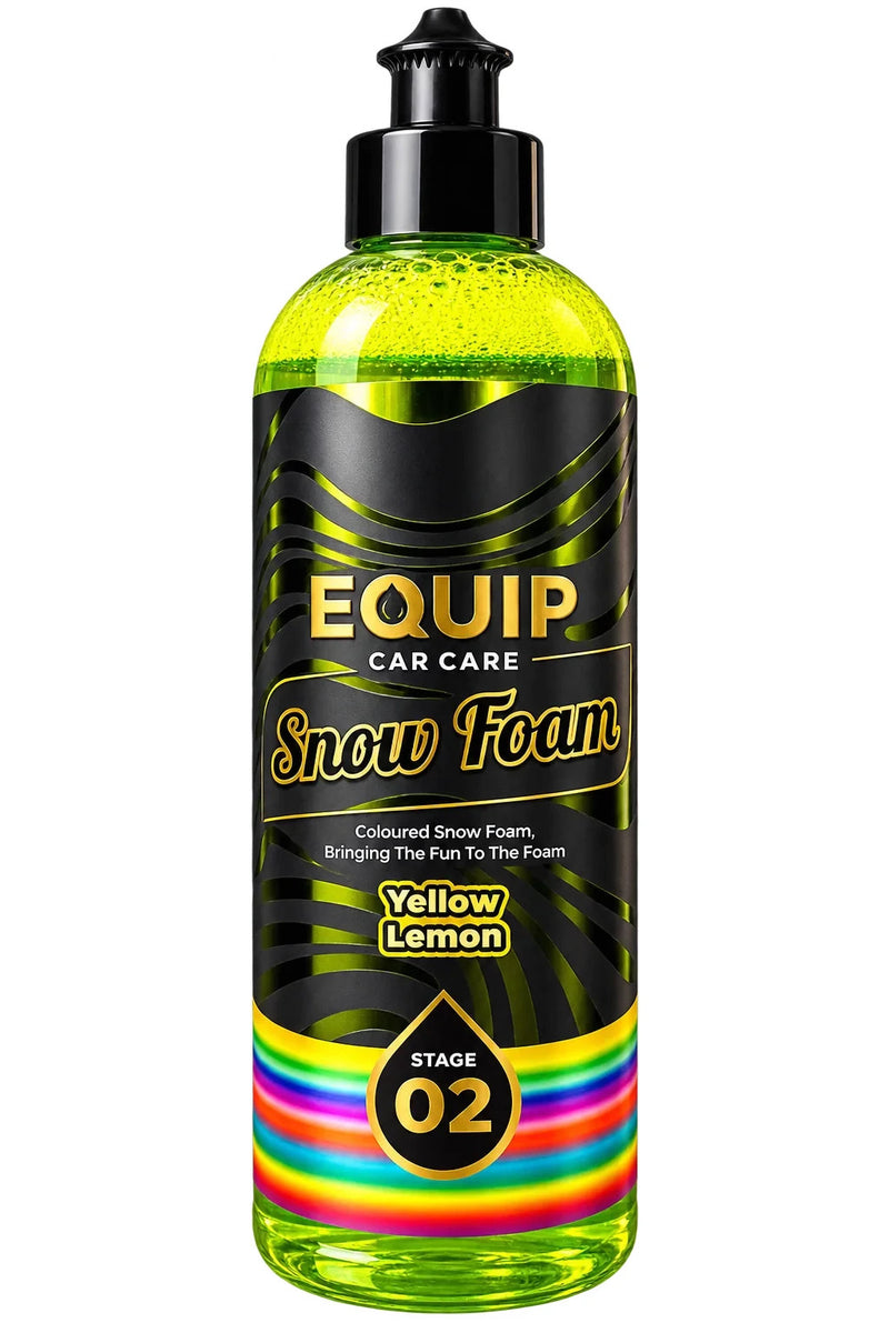 Load image into Gallery viewer, COLOURED SNOW FOAM - YELLOW, PURPLE AND BLUE COLOURED SNOW FOAM SET - EQUIP
