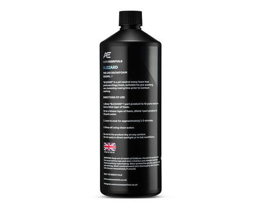 CAR AND TRUCK CAR WASH SHAMPOO 1 LITRE BOTTLE AUTO ESSENTIALS