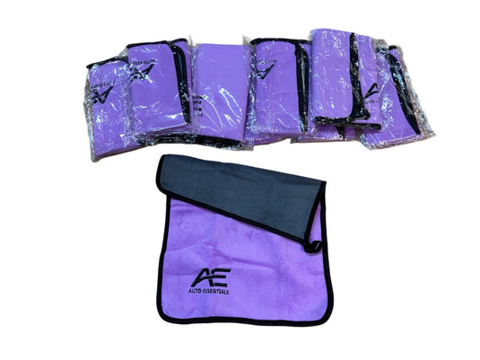 10-Pack Microfibre Cleaning Cloths - Streak-Free Double Sided Auto Essentials