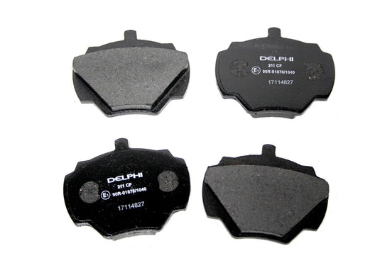 Land Rover Defender 90 Delphi Rear Brake Pads - LR032954 SFP000270 LP211
