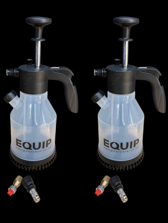 EQUIP SPRAY FOAM BOTTLE -  Snow foam / Pre Wash Hand Pressure Sprayer PAIR