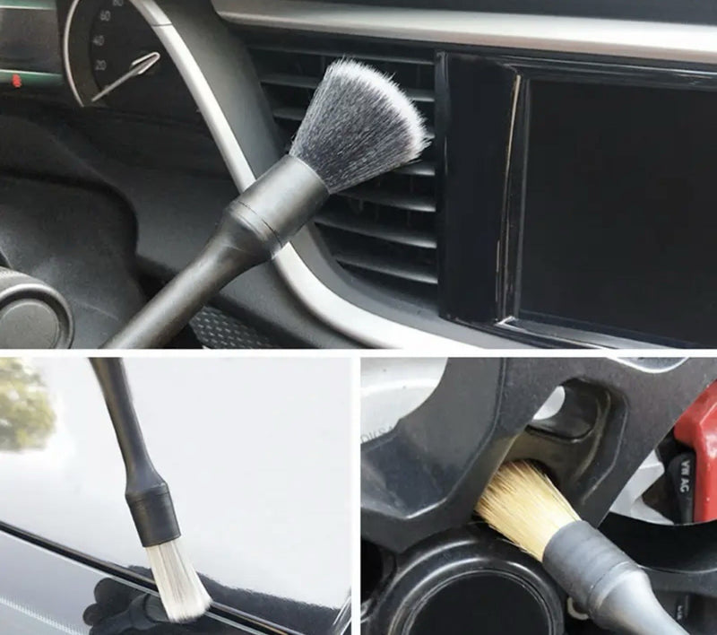 Load image into Gallery viewer, Car Detailing Brush Set Super  Soft Firm Bristles Car Cleaning DANS DETAILING
