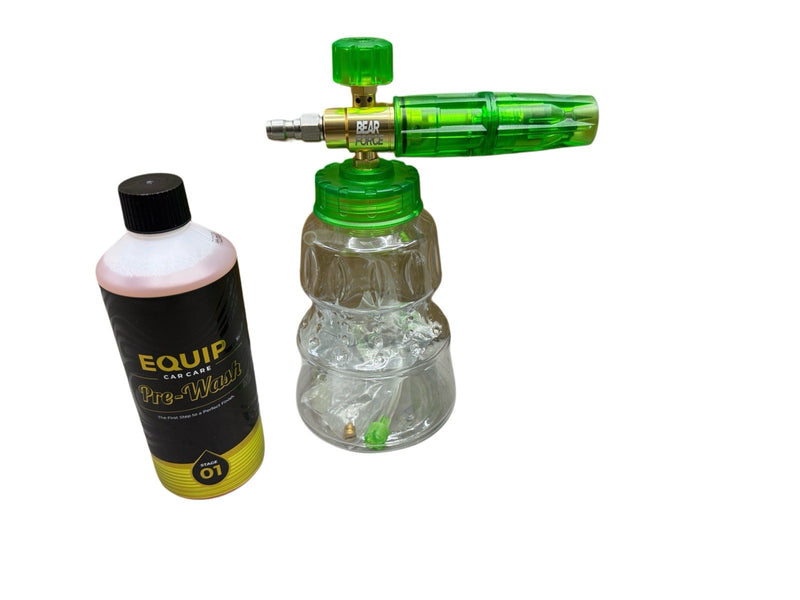 Load image into Gallery viewer, CAR WASH PRE WASH SET LANCE BLASTER BOTTLE AND EQUIP PRE WASH - QUICK RELEASE
