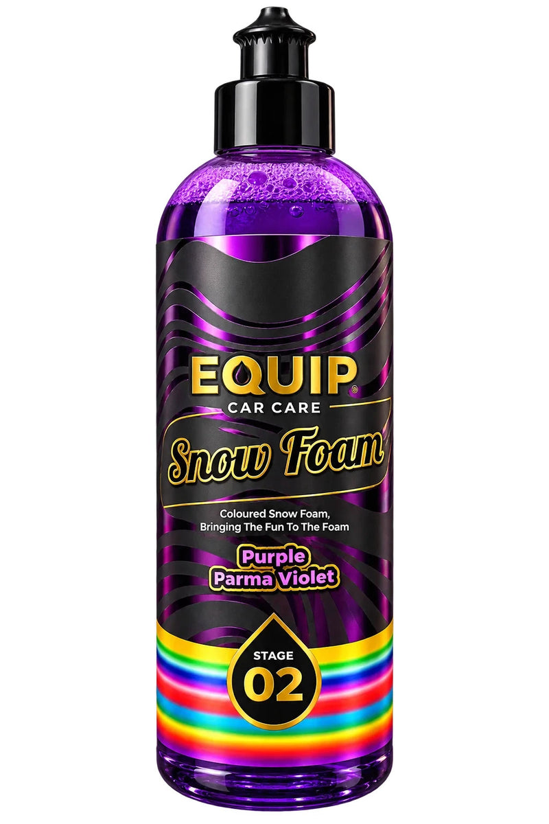 Load image into Gallery viewer, COLOURED SNOW FOAM - YELLOW, PURPLE AND BLUE COLOURED SNOW FOAM SET - EQUIP
