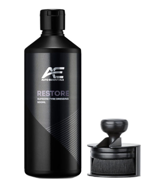 Auto Essentials Tyre Gel Applicator Brush Car Wheel Shine Dressing Detailing Kit