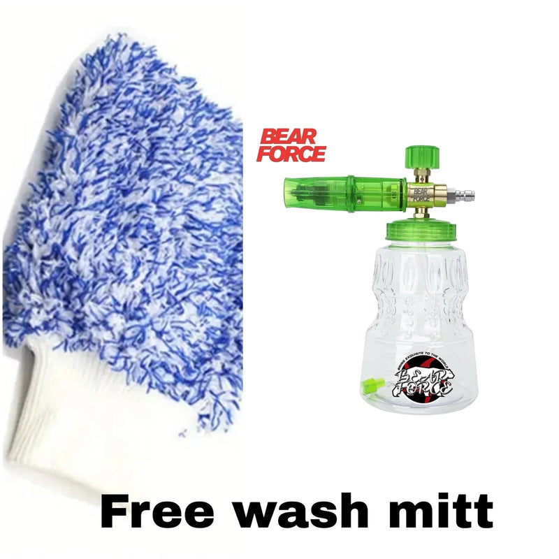 Load image into Gallery viewer, SNOW FOAM BOTTLE LANCE BLASTER BOTTLE - WIDE BOTTLE 1L - QUICK RELEASE FREE MITT
