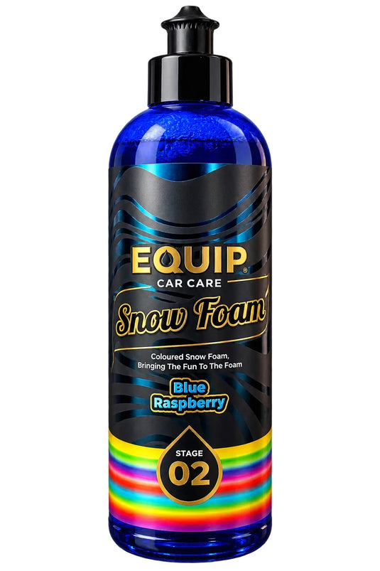 COLOURED SNOW FOAM - YELLOW, PURPLE AND BLUE COLOURED SNOW FOAM SET - EQUIP