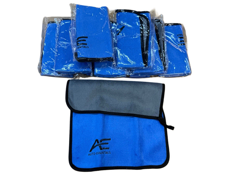 Load image into Gallery viewer, 10-Pack Microfibre Cleaning Cloths BLUE Double Sided Auto Essentials
