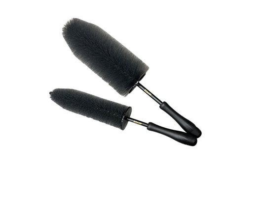 WHEEL CLEANING BARREL BRUSH - MEDIUM And LARGE SET, EQUIP CAR CARE