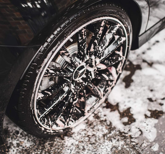 BLEEDING WHEELS SPRAY COLOUR CHANGING ALLOY WHEEL CLEANER AUTO ESSENTIALS