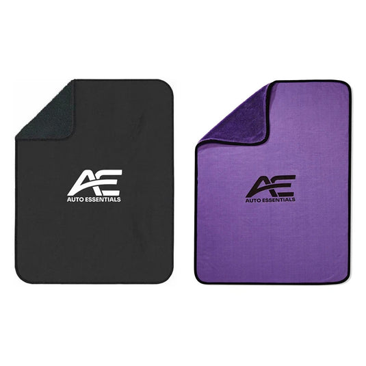 2X Auto Essentials XXL Microfibre Twist Car Drying Towel 70x90cm Super Absorbent