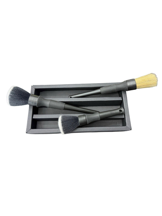 PREMIUM DETAILING BRUSH SET -ULTRA SOFT - BRUSHED TIP - CAMERA LENSE
