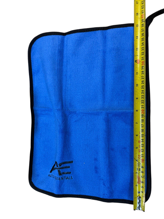 10-Pack Microfibre Cleaning Cloths BLUE Double Sided Auto Essentials