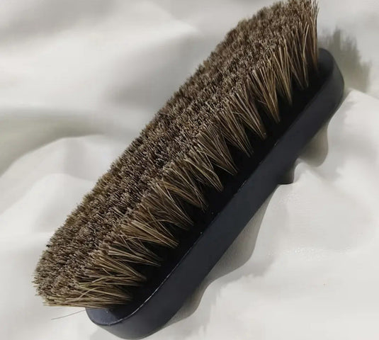 Car, Saddle And Shoe Soft Horsehair Leather Cleaning Brush DANS DETAILING