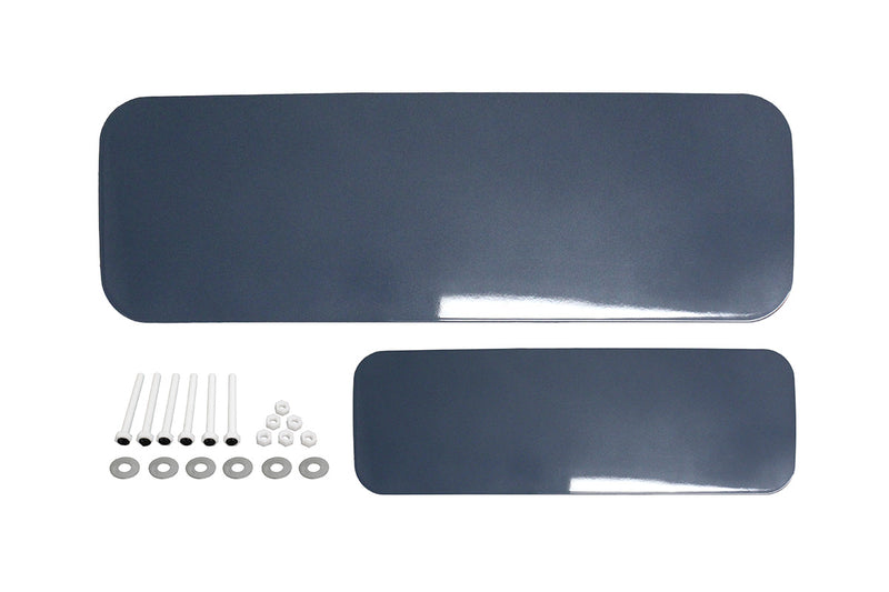 Load image into Gallery viewer, SPARE WHEEL DELETE REAR DOOR PANELS TASMAN BLUE 2020 DEFENDER
