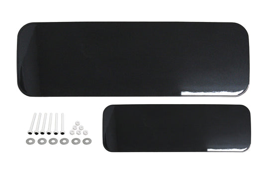 SPARE WHEEL DELETE REAR DOOR PANELS EBONY BLACK 2020 DEFENDER