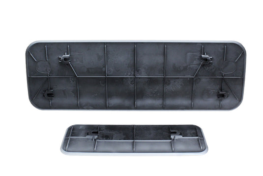 SPARE WHEEL DELETE REAR DOOR PANELS EBONY BLACK 2020 DEFENDER