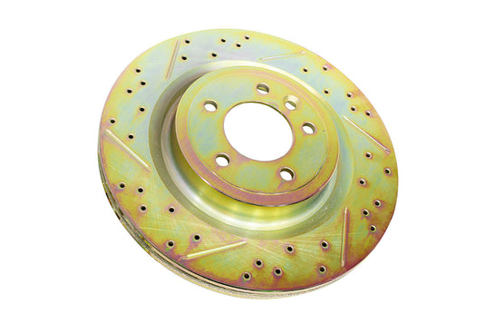 BRAKE DISC REAR VENTED CROSS DRILLED AND GROOVED - D5 / RS / RS3