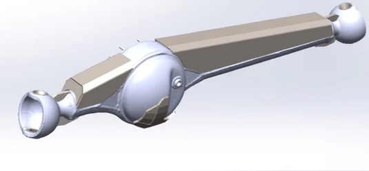 Y61 AXLE 'FRONT ONLY' AXLE Truss kit