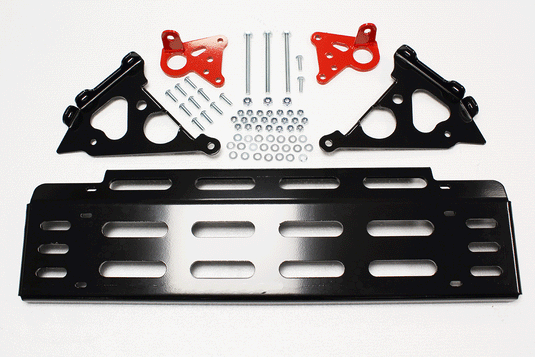 TERRAFIRMA BLACK ALUMINIUM SKELETON STEERING GUARD RIGHT HAND AND LEFT HAND - ALL DEFENDER