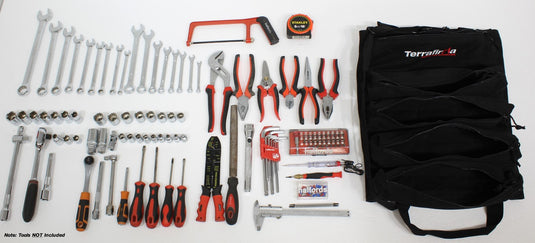 TERRAFIRMA HIGH CAPACITY 23 POCKET TOOL ROLL