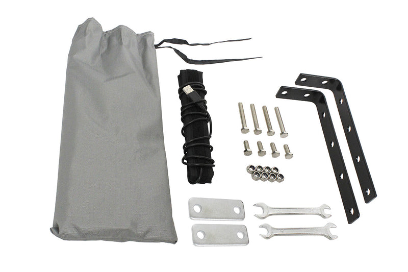 Load image into Gallery viewer, TERRAFIRMA 1m X 1m LED SHOWER AWNING
