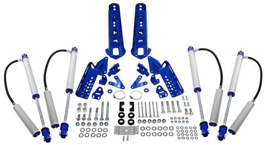 TERRAFIRMA MEGA SPORT 11 INCH TRAVEL SHOCKS AND MOUNT KIT 90 / 110 / 130 / DISCOVERY 1 / RANGE ROVER CLASSIC