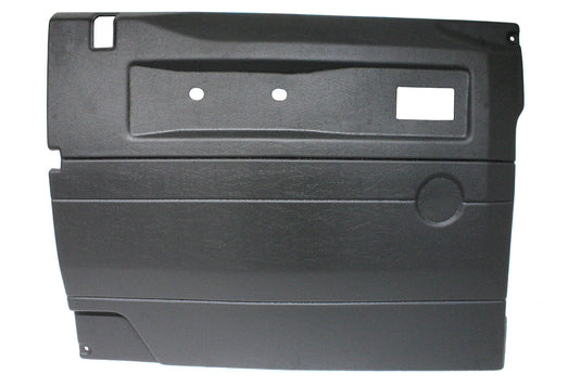 DARK GREY LEFT HAND PUSH BUTTON FRONT DOOR CARD WITH ELECTRIC WINDOWS DEFENDER UPTO 2007