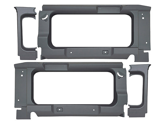 90 WITH WINDOW CUT - OUTS - REAR SIDE PANELS - DARK GREY - 9+