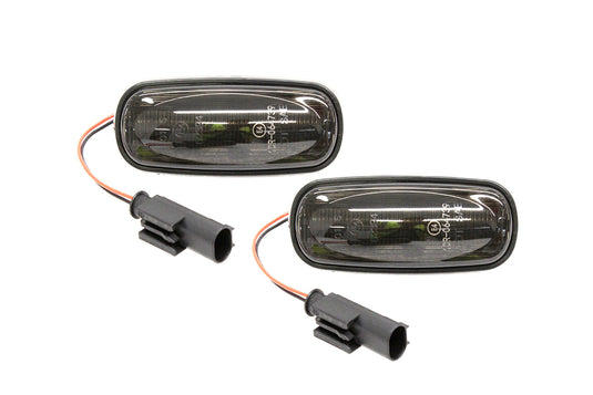 DYNAMIC LED DEFENDER SIDE REPEATER LAMPS - PAIR - SMOKED