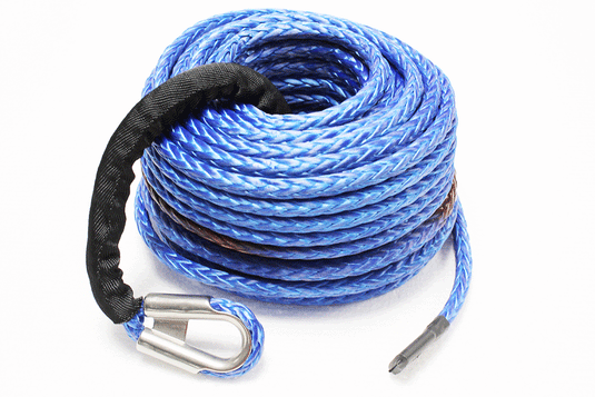 BLUE 27M X 10MM SYNTHETIC WINCH ROPE FOR TF3320 AND TF3301 WINCHES