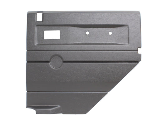 GREY RIGHT HAND PUSH BUTTON REAR DOOR CARD WITH ELECTRIC WINDOWS DEFENDER 2007 ON