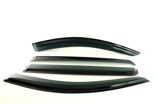 WIND DEFLECTORS FOR MITSUBISHI L200 2015 ON (SET OF 4) TERRAFIRMA