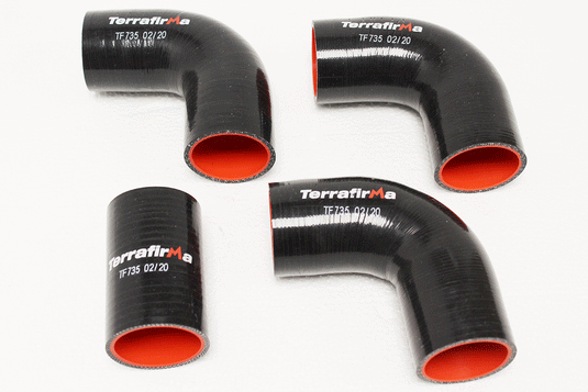 TERRAFIRMA SILICONE INTERCOOLER HOSE KIT BLACK 90 / 110 / 130 200TDI