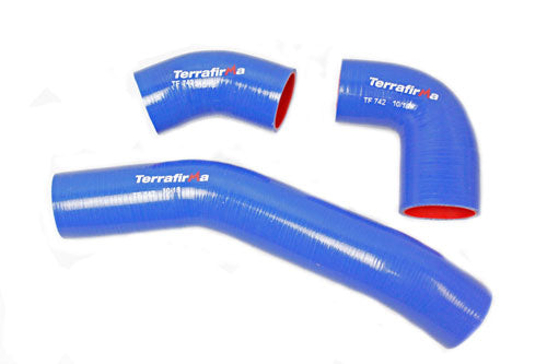 TERRAFIRMA SILICONE INTERCOOLER HOSE KIT BLUE 90 / 110 / 130 TD4 2.2 EARLY