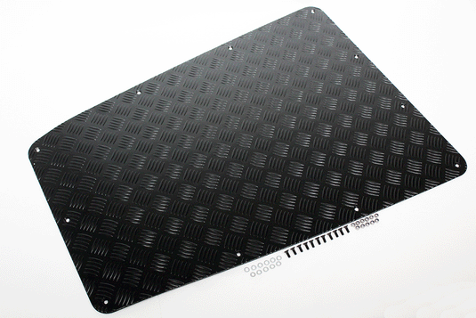 TERRAFIRMA BONNET CHEQUER PLATE - BLACK - PRE - 2007