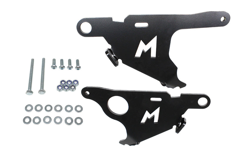 Load image into Gallery viewer, TERRAFIRMA STEERING GUARD - LEFT HAND - BLACK ALLOY - DEFENDER
