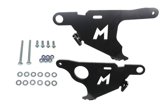 TERRAFIRMA STEERING GUARD - LEFT HAND - BLACK ALLOY - DEFENDER