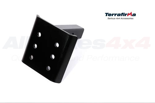 TERRAFIRMA 2 INCH RECEIVER DROP PLATE - DEFENDER - UPTO 1998