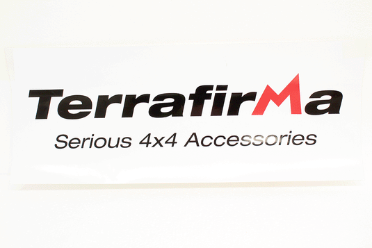 TERRAFIRMA STICKER 500MM X 200MM