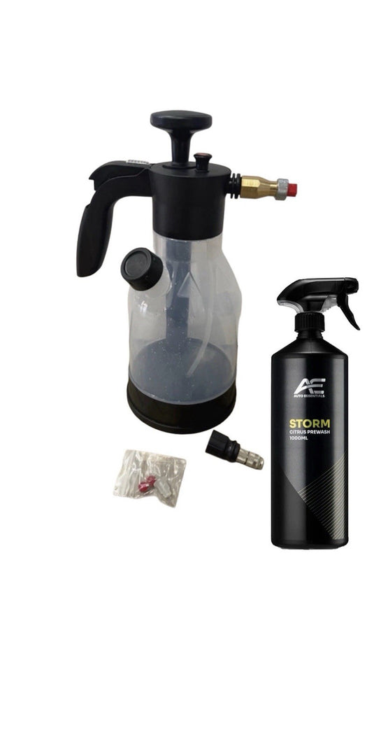 AUto essentials Foaming Spray Bottle with Pre Wash and Snow Foam