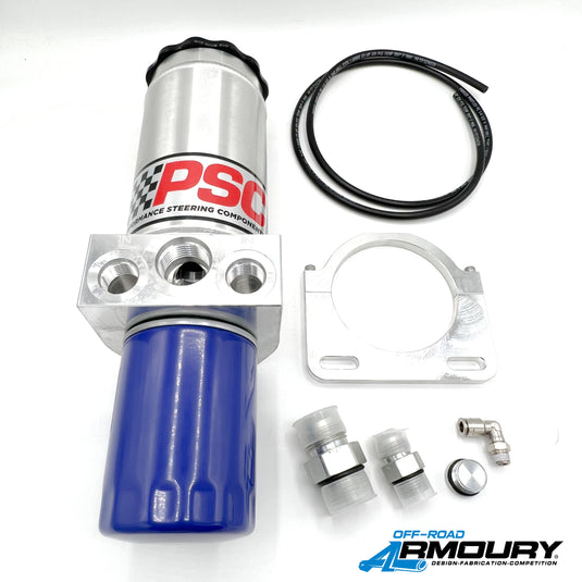 Super Flow Remote Fluid Reservoir with EXTERNAL Filter, 13.5 INCH Tall